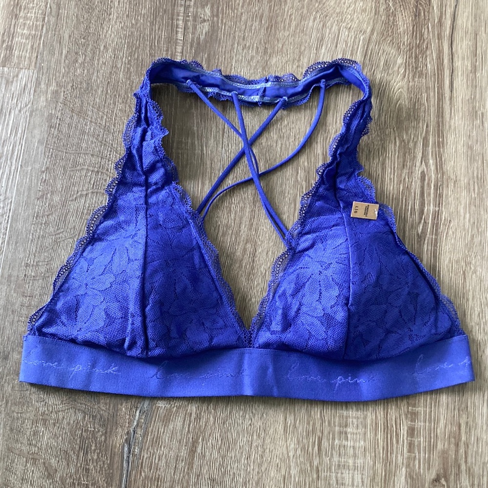 NWT Victoria’s Secret PINK lace bralette - Picture 2 of 4